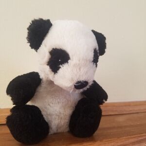 !!RARE!!! DISCONTINUED JELLYCAT LONDON LITTLE POPPET PANDA 5" NWOT